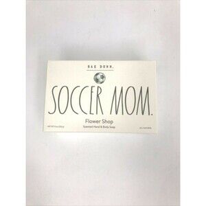 Rae Dunn Soccer Mom Soap- from the Flower Shop Hand & Body Soap- **PLEASE NOTE t